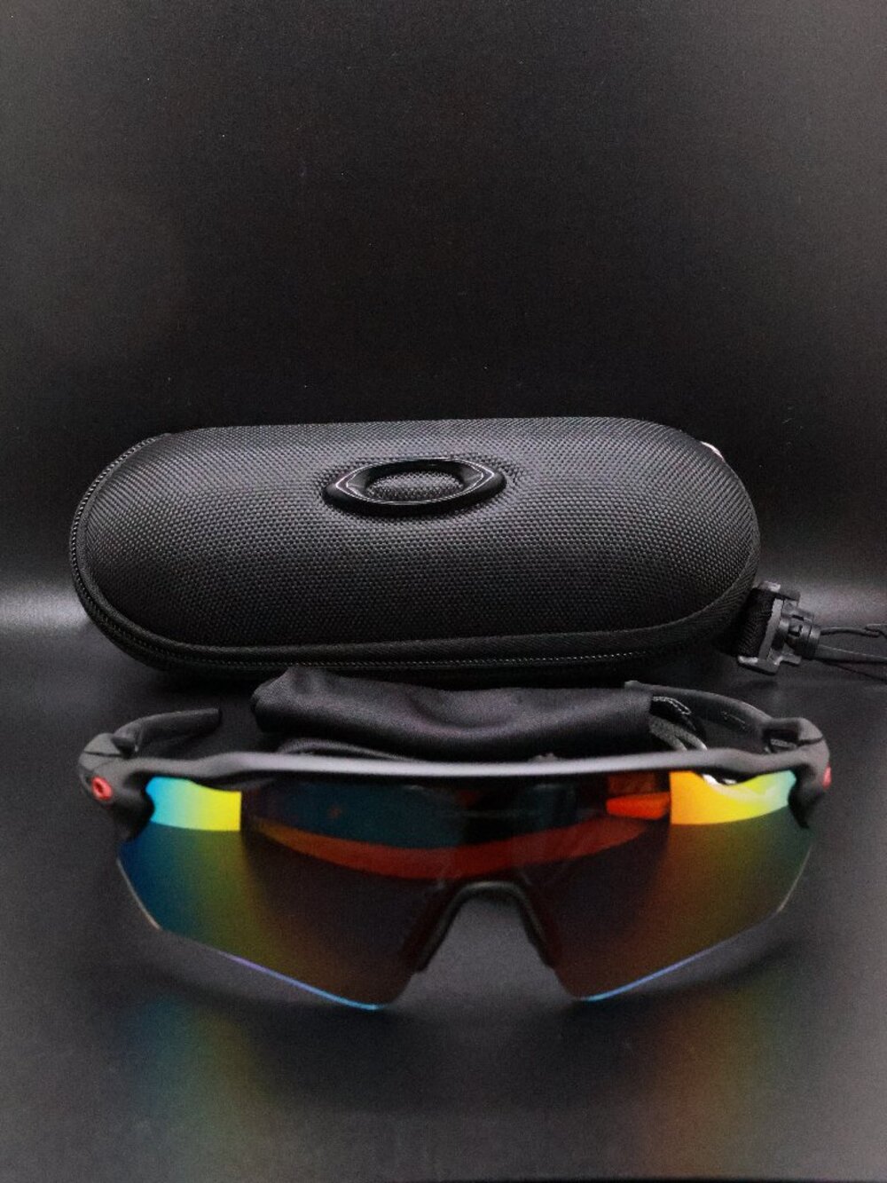 Oakley Radar EV Path OO9208 Sunglasses Black Frame ColorFull Lenses PRe owned